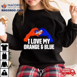 I Love My Orange And Blue Fc Cincinnati Tshirt