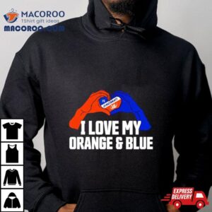 I Love My Orange And Blue Fc Cincinnati Tshirt