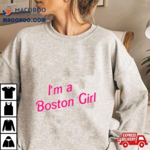 I M A Boston Girl Barbie Tshirt