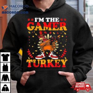 I M The Gamer Turkey Gaming Boys Happy Funny Thanksgiving Tshirt