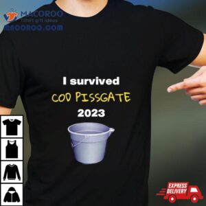 I Survived Cod Pissgate Tshirt