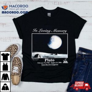 In Loving Memory Pluto Online Ceramics Tshirt