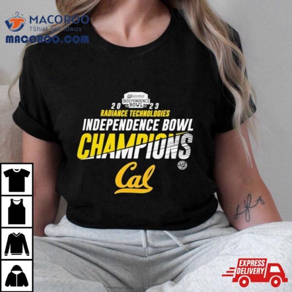 Independence Bowl 2023 Champions California Golden Bears Logo T Shirt