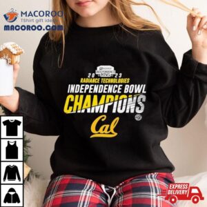 Independence Bowl Champions California Golden Bears Logo Tshirt