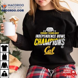 Independence Bowl Champions California Golden Bears Logo Tshirt