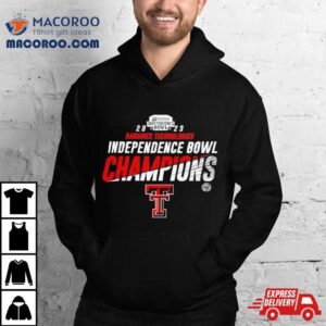 Independence Bowl Champions Texas Tech Red Raiders Logo Tshirt