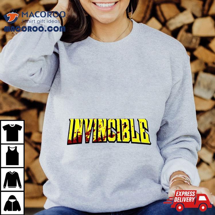 Invincible Blood Stained Shirt Invincible Blood Stained Shirt