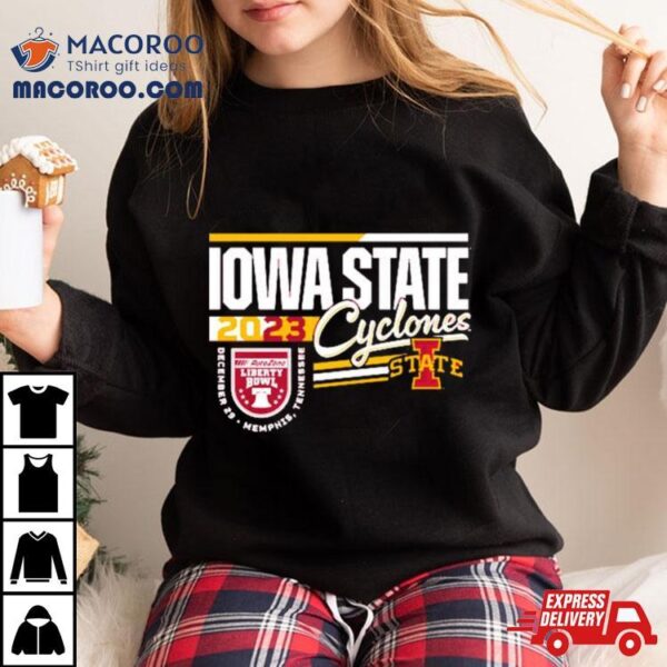 Iowa State Cyclones 2023 Autozone Liberty Bowl Shirt