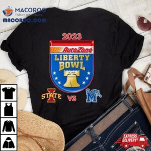 Iowa State Cyclones Vs Memphis Tigers Autozone Liberty Bowl Tshirt