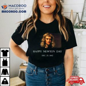 Isaac Newton Day Christmas Tshirt