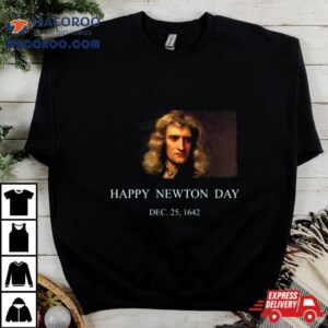 Isaac Newton Day Christmas Tshirt