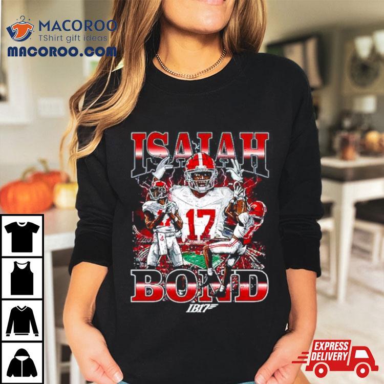 Isaiah Bond Alabama Crimson Tide Football Shirt Isaiah Bond Alabama Crimson Tide Football Shirt