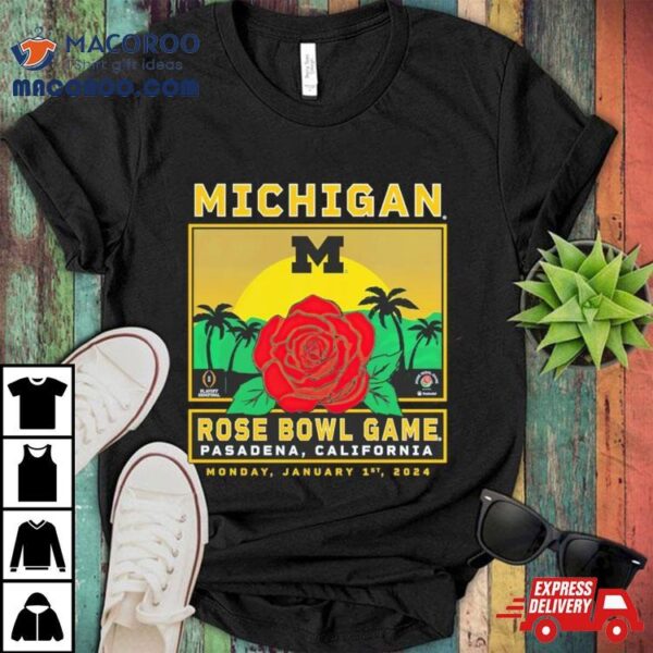 It’s Always Gold In Philadelphia Shirt Michigan Wolverines Rose Bowl Game Shirt