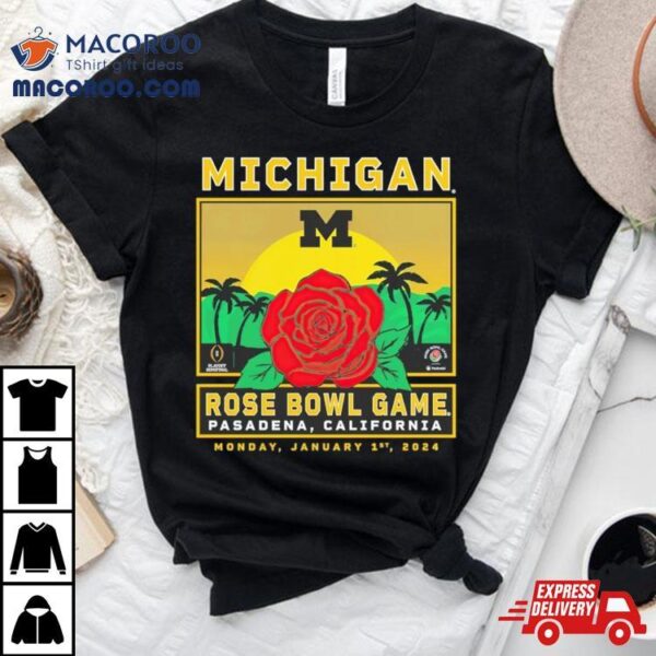 It’s Always Gold In Philadelphia Shirt Michigan Wolverines Rose Bowl Game Shirt