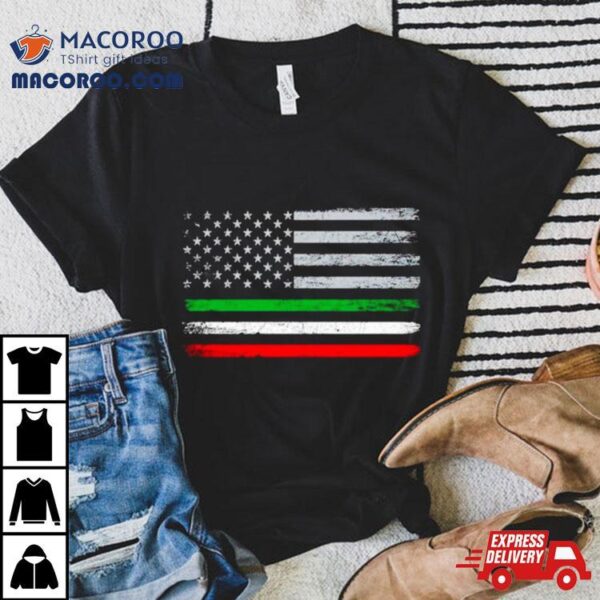 Italian American Flag Shirt