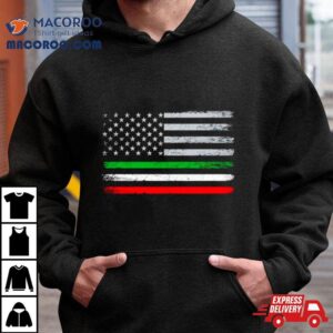 Italian American Flag Tshirt