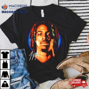 Ja Morant Memphis Grizzlies Nba Basketball Signature Big Face Tshirt