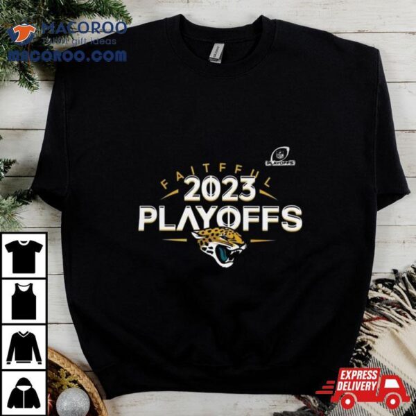 Jacksonville Jaguars 2023 Nfl Playoffs Faithful T Shirt