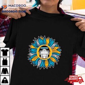 Jacksonville Jaguars Football Sunflower Tshirt