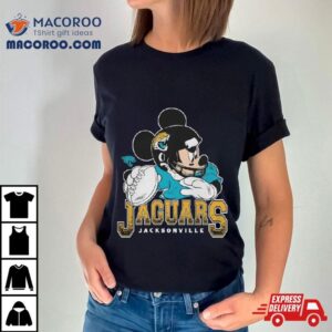 Jacksonville Jaguars Junk Food Scarlet Disney Mickey Qb Tshirt