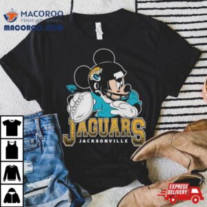 Jacksonville Jaguars Junk Food Scarlet Disney Mickey Qb Tshirt