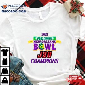 Jacksonville State Gamecocks Carriers New Orleans Bowl Champions Tshirt