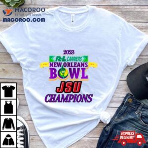 Jacksonville State Gamecocks Carriers New Orleans Bowl Champions Tshirt