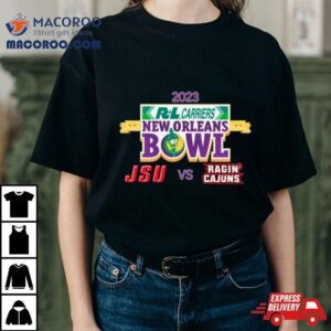 Jacksonville State Gamecocks Vs Louisiana Ragin Cajuns New Orleans Bowl Tshirt