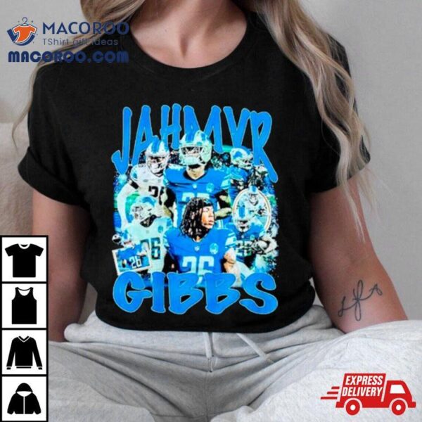 Jahmyr Gibbs Nfl Detroit Lions Shirt