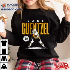 Jake Guentzel Pittsburgh Penguins Cartoon Shirt