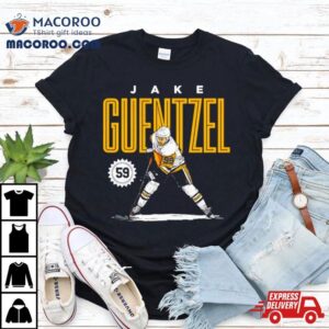 Jake Guentzel Pittsburgh Penguins Cartoon Tshirt