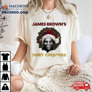 James Brown Funky Christmas Raglan T Shirt