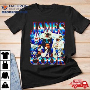 James Cook Buffalo Bills Vintage Tshirt