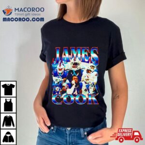 James Cook Buffalo Bills Vintage Tshirt