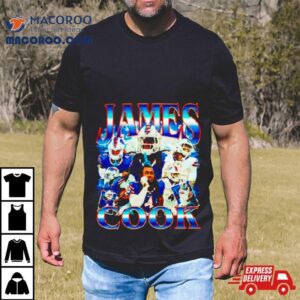 James Cook Buffalo Bills Vintage Tshirt