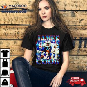 James Cook Buffalo Bills Vintage Tshirt