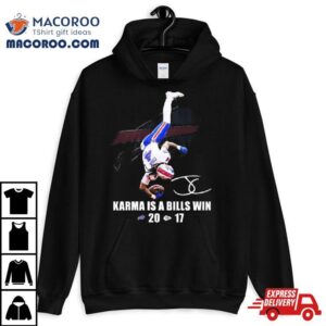 James Cook Karma Is A Buffalo Bills Win Signature Tshirt