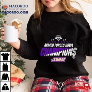 James Madison Dukes Champions Armed Forces Bowl Tshirt