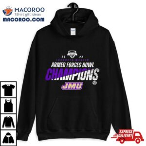 James Madison Dukes Champions 2023 Armed Forces Bowl T Shirt