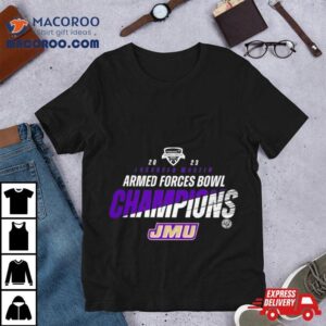 James Madison Dukes Champions Armed Forces Bowl Tshirt