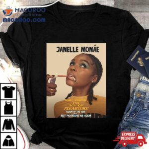 Janelle Monae Grammy Nominations The Age Of Pleasure Album Of The Year And Best Progressive Rnb Album Tshirt