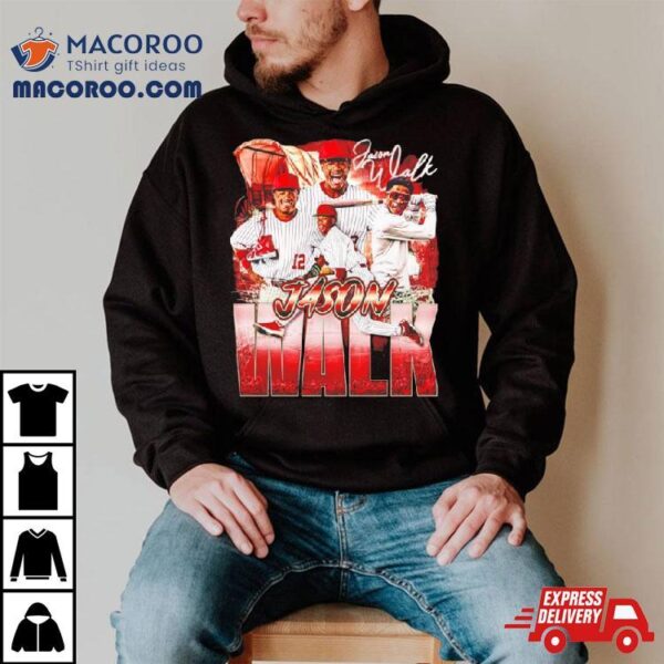 Jason Walk Oklahoma Sooners Baseball Vintage Poster Shirt