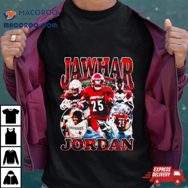 Jawhar Jordan Louisville Cardinals Football Shirt