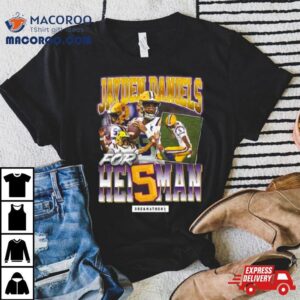 Jayden Daniels Heisman Dreams X Dreamathon Vintage Two Sides Tshirt