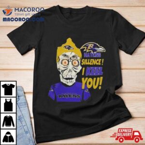 Jeff Dunham Baltimore Ravens Haters Silence I Keel You Logo Shirt