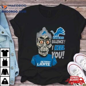 Jeff Dunham Detroit Lions Haters Silence I Keel You Logo Shirt