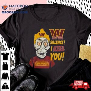 Jeff Dunham Washington Commanders Haters Silence I Keel You Logo Shirt