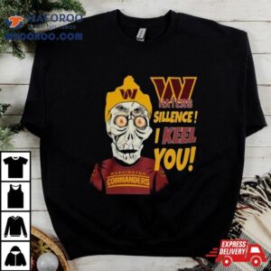 Jeff Dunham Washington Commanders Haters Silence I Keel You Logo Shirt