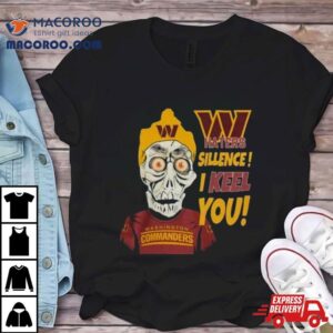 Jeff Dunham Washington Commanders Haters Silence I Keel You Logo Tshirt