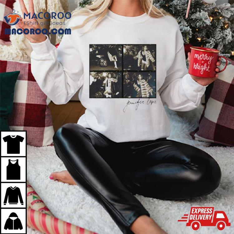 Jennifer Lopez Timt Photo Collage Shirt Jennifer Lopez Timt Photo Collage Shirt